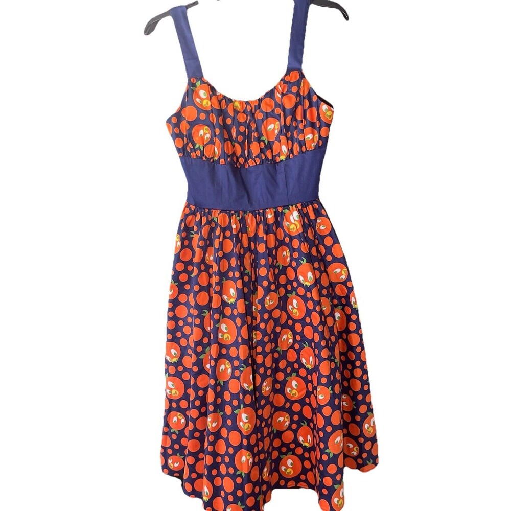 DISNEY PARKS ORANGE BIRD DRESS COSTUME Authentic Original Woman’s Size S